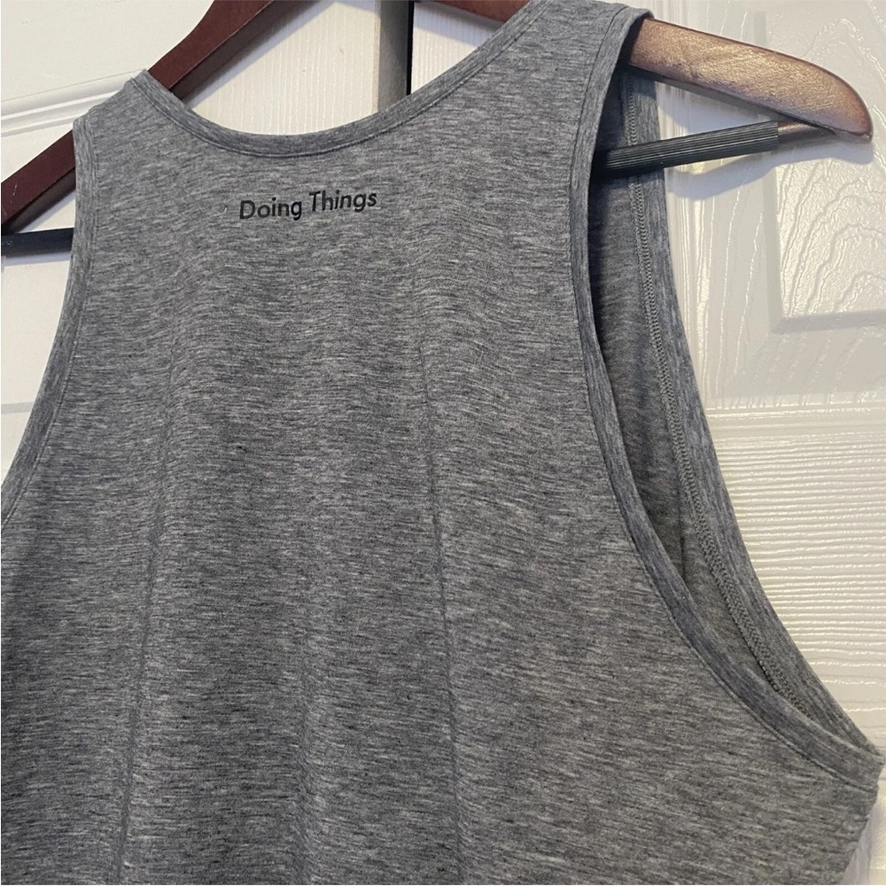 Outdoor Voices Gray Racerback Tank Top - Picture 4 of 5